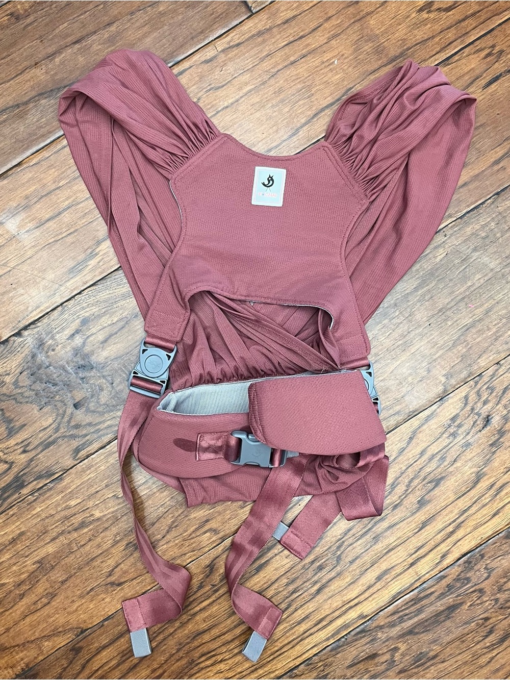 Pognae step one wrap in burgundy - Picture 2 of 5
